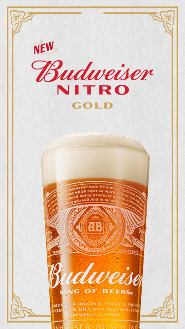 Budweiser Nitro Gold