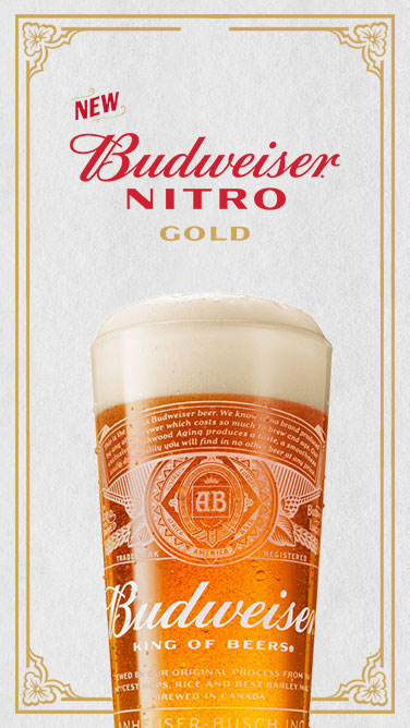 Budweiser Nitro Gold Budweiser Nitro Gold
