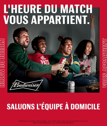 L'HEURE DU MATCH VOUS APPARTIENT. L'HEURE DU MATCH VOUS APPARTIENT.