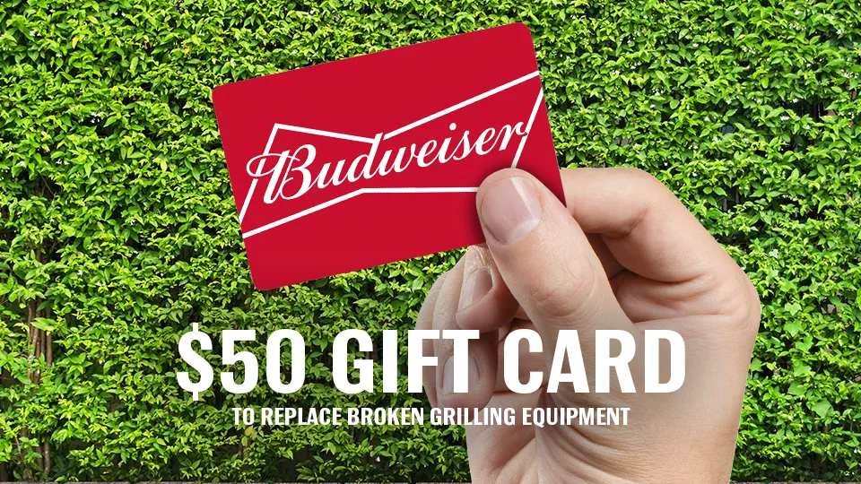 giftcard $50 Gift Card to replace broken grilling equipment